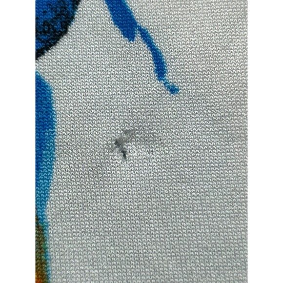 Espresso Blouse Womens Size S White with Multicolor Floral S/S Top - Picture 6 of 10